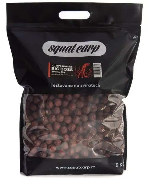 Squat carp active boilies big boss - 5 kg 24 mm