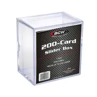 Průhledná krabička BCW na 200 karet (2dílná)