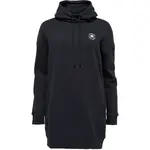 Converse LONGLINE EMBROIDERY Dámské šaty, černá, velikost