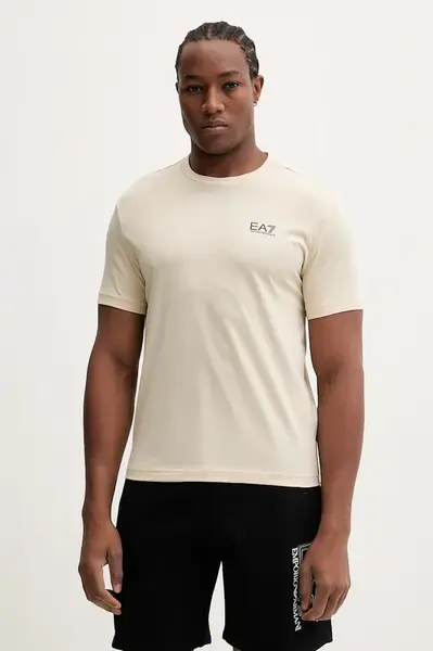 Bavlněné tričko EA7 Emporio Armani