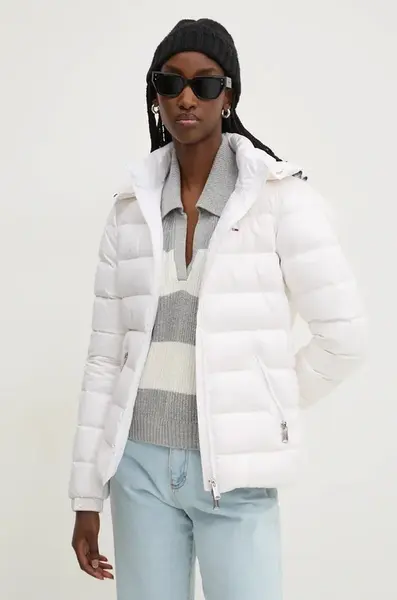 Péřová bunda Tommy Jeans