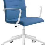 LD SEATING Kancelářská židle OSLO 227-RA,F80-N0, kříž a područky bílé