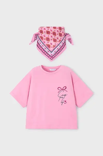 Dětské bavlněné tričko Mayoral