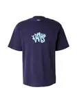 VANS Tričko 'Bromeo'  námornícka modrá / svetlomodrá