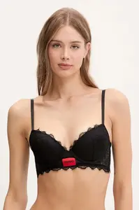 HUGO  Podprsenka  PUSH-UP RL LACE