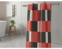 Ručník Pantone Karo 50x100 cm, korálový