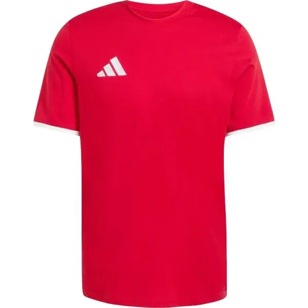 adidas ENTRADA 26 TEE Pánské triko, červená, velikost
