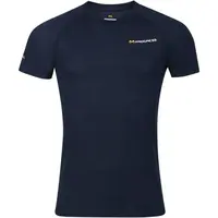 PROGRESS MA NKR 125 Pánske merino tričko s krátkym rukávom, čierna, veľkosť