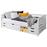 MID.YOU POSTEL S ÚLOŽNÝM PROSTOREM, 90/200 cm, bílá