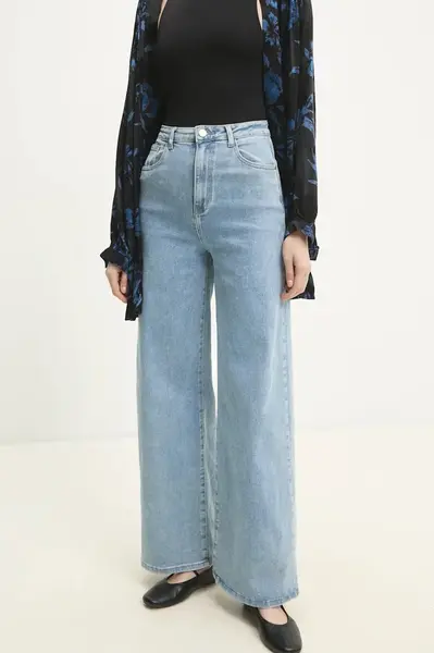 Džíny Answear.LAB dámské, modrá barva