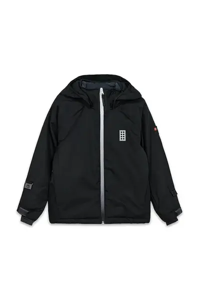 Dětská lyžařská bunda Lego červená barva