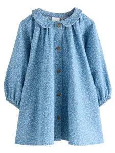 Next Šaty  modrá denim / biela