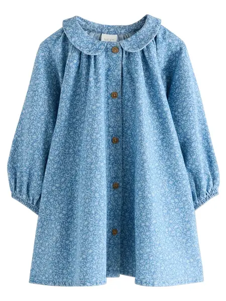 Next Šaty  modrá denim / biela