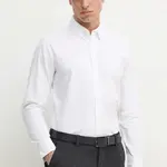 Bavlněná košile Pepe Jeans bílá barva, regular, s límečkem button-down