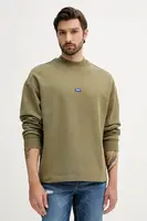 Bavlněná mikina Hugo Blue Nedro pánská, modrá barva, hladká