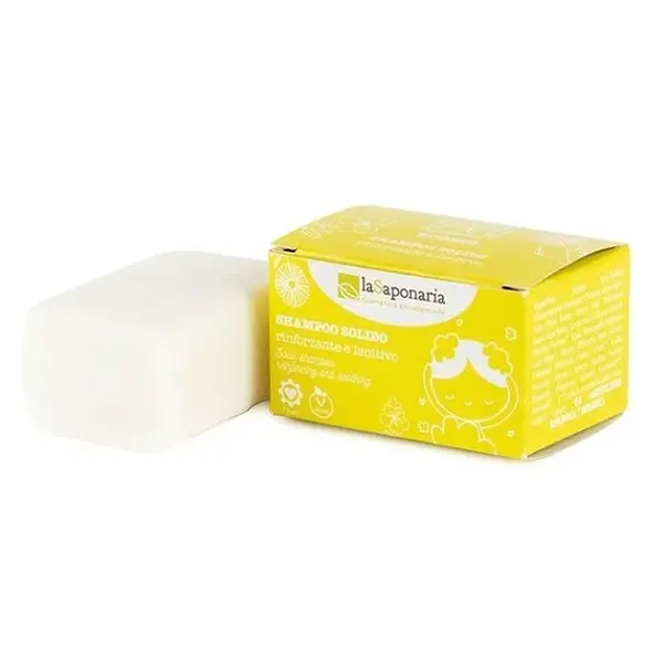 LA SAPONARIA Tuhý šampon posilující a zklidňující 50 g BIO