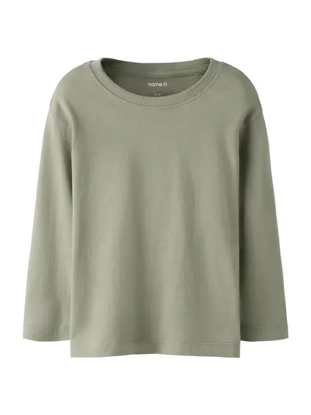 NAME IT Tričko 'NMMVOBBO'  tmavošedá