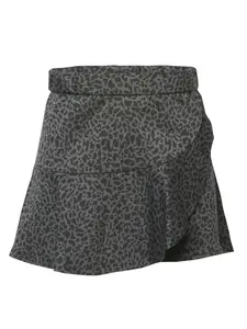 KOROSHI Sukňa  sivá / čierna