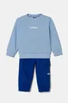 Dětská tepláková souprava adidas modrá barva, JE1381
