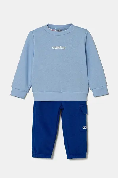 Dětská tepláková souprava adidas modrá barva, JE1381