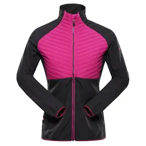 Dámská bunda s merino výplní alpine pro gerla růžová xl