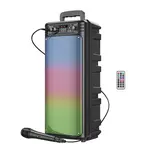 Hoco Bezdrátový reproduktor + kabelový mikrofon BS52, černý