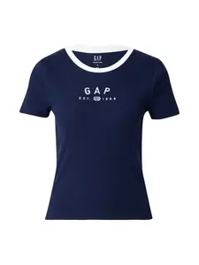 GAP Tričko  námornícka modrá / biela