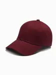 Ombre Men's one-color baseball cap - maroon