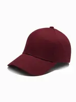Ombre Men's one-color baseball cap - maroon