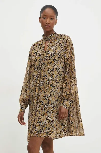 Šaty Answear.LAB žlutá barva, mini