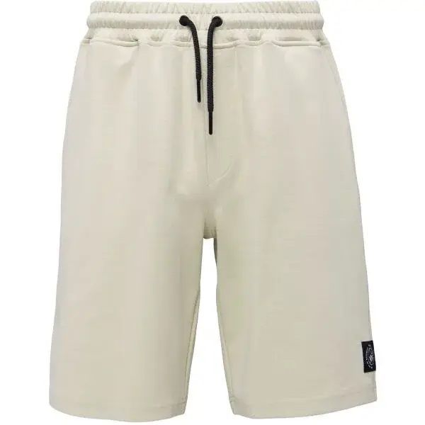 Willard SUVIN Pohodlné pánske úpletové šortky, béžová, veľkosť