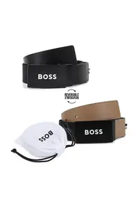 BOSS  oboustranný pásek dětský