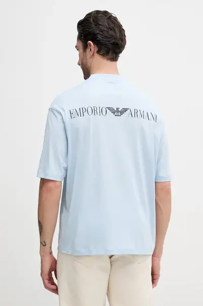 Bavlněné tričko Emporio Armani