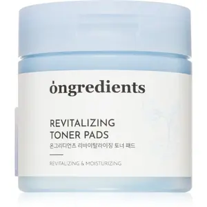 Ongredients Revitalizing Toner Pads tonizační polštářky se zklidňujícím účinkem 60 ks