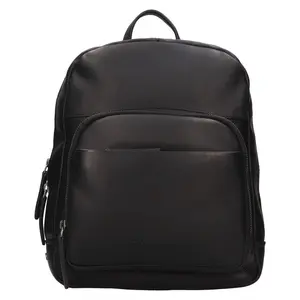 Dámsky kožený batoh The Chesterfield Brand Santana - čierna