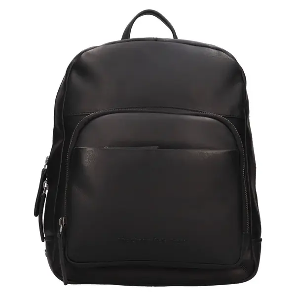 Dámsky kožený batoh The Chesterfield Brand Santana - čierna