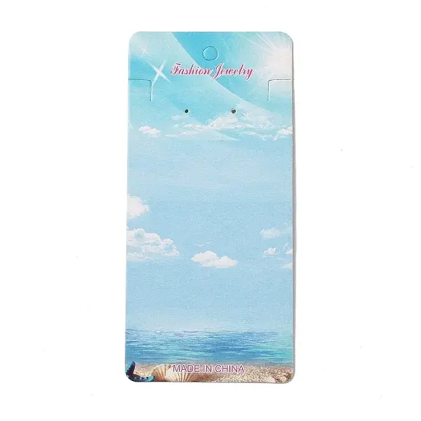 Rectangle Sky Earring Display Cards
