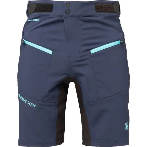 HAVEN FACTORY AIR HMS Pánske cyklistické kraťasy, tmavo modrá, veľkosť