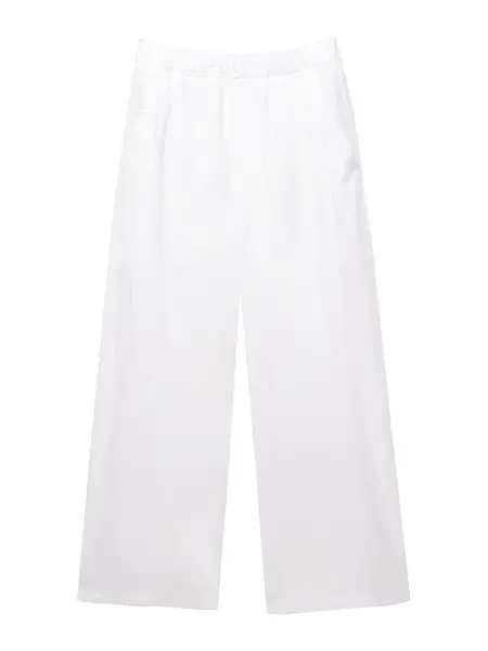 Pull&Bear Nohavice  biela