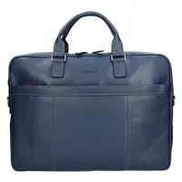 Pánska kožená taška cez rameno Katana Simons - modrá