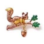 Squirrel Enamel Pins