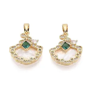 Natural White Shell Pendants