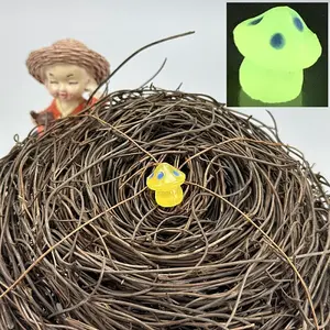 Luminous Resin Mushroom Display Decoration