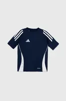 Dětské tričko adidas Performance TIRO24SYY tmavomodrá barva, s aplikací, IS1029