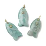 Natural Amazonite Pendants