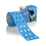 CureTape Punch 5 cm x 5 m kineziologický tejp modrý