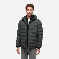 Grey Men's Quilted Jacket Geox Spherica - Men's