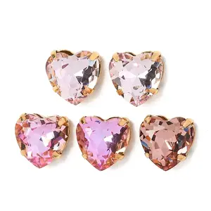 Brass Glass Rhinestone Sew on Rhinestones