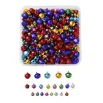 600Pcs 3 Style Aluminum Bell Charms