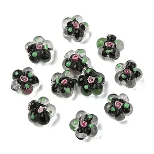 15PCS Handmade Lampwork Beads